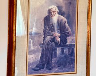 Framed print "Caretaker" by Jim Gray