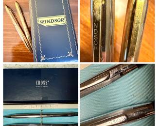 Windsor and Cross pen sets