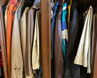 Vintage men's clothing