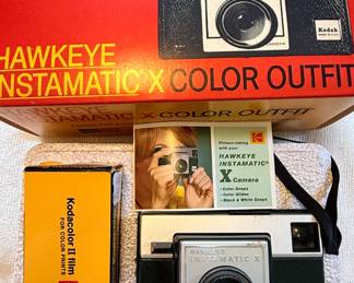 Kodak Hawkeye Instamatic X Color Outfit in original box