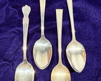 Old Company Plate spoons
