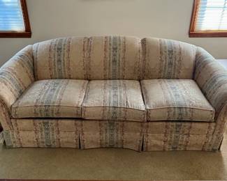 Rowe upholstered sofa with matching loveseat