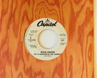 Buck Owens 45 rpm record