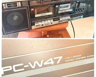 JVC PC-W47 portable stereo