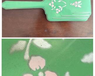 Art Deco hand mirror