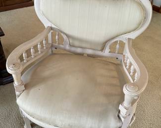 Vintage Louis XV style armchair