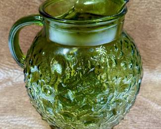 Anchor Hocking "Lido Milano" glass pitcher
