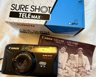 Canon Sure Shot TELEmax with original box