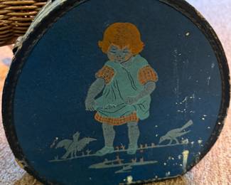 Antique child's suitcase