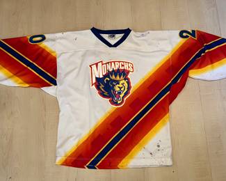 Vintage autographed Monarchs jersey