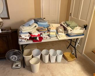 Just a small example of the linens available