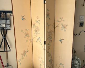 Beautiful four panel screen
