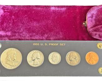 1955 U.S. Coin Currency Proof Set