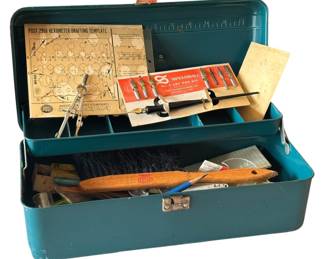 Vintage UNION Steel TackleTool Box