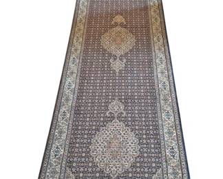 Genuine Persian Mahi Tabriz Rug Runner