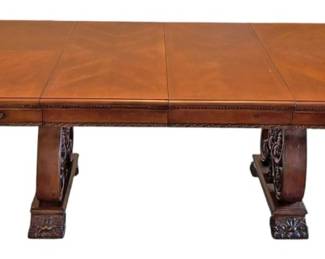 Ornate Dining 2 Leaf Table