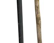 2 Hand Carved Walking Sticks