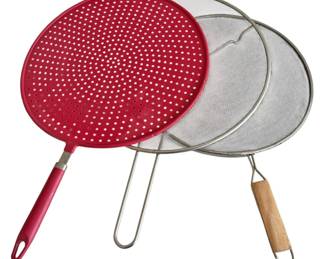 Wire Mesh and Silicone Splatter Screens