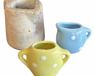 Miniature Ceramic Stone Pitchers