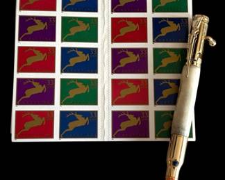Bullet Bolt Action Deer Horn Pen Stamps