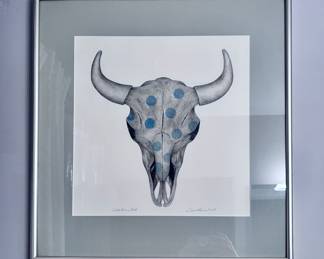 Signed Skull Art