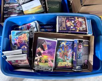 Vintage Disney VHS Tapes