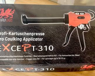 NEW in Box Irion Profi-Kartuschenpresse
Pro Caulking Applicator
EXCET T-310