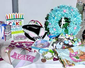 Easter and Birthday Decorations