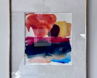 Signed Watercolor