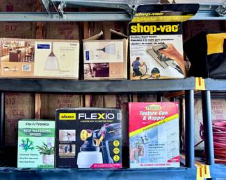 Tools and Light Fixtures