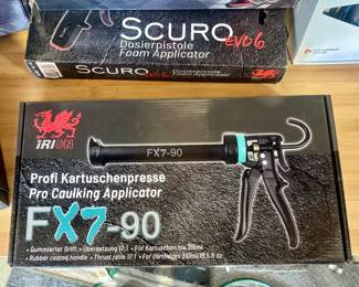NEW in Box Irion FX7-90 Profi Kartuschenpresse Pro Caulking Applicator