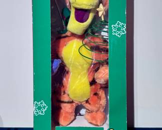 Vintage Winnie the Pooh Animated Tigger Christmas