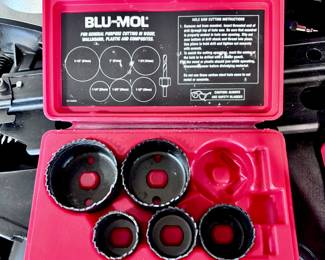 Blu Mol Boar Drill Bit Set