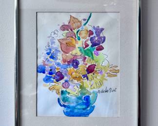 Signed painting