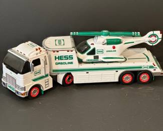 Hess truck & helicopter set