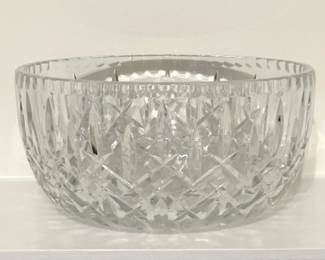 Vtg. crystal bowl