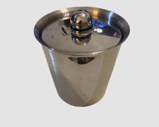 Stainless steel ice bucket