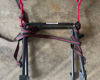 Bikextras trunk-mounted bike rack