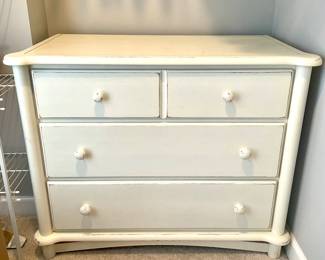 Ragassi antique white 4 drawer dresser