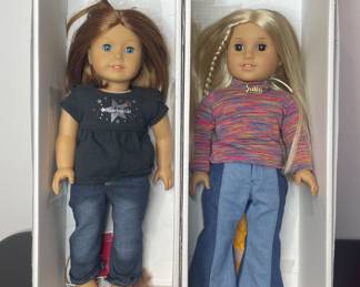 American Girl dolls Emily & Julie