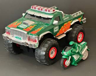 Hess monster truck & motorcycle