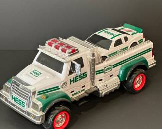 Hess truck & race car set