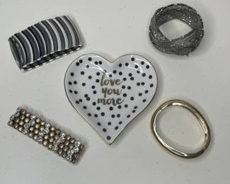 Trinket dish and jewelry