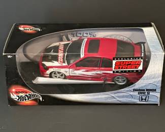 Hot Wheels custom Honda Civic SI