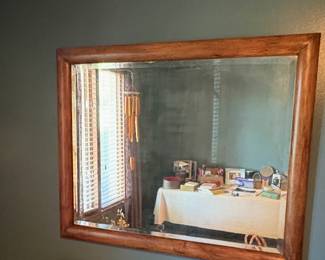 Large Walnut Mirror