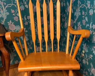 Oak Vintage Rocking Chair