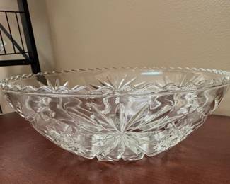 American Brilliant Cut Crystal Bowl
