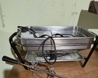 Farberware Open Hearth Electric Broiler Rotisserie Grill,