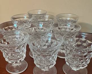 Fostoria American Clear Glassware