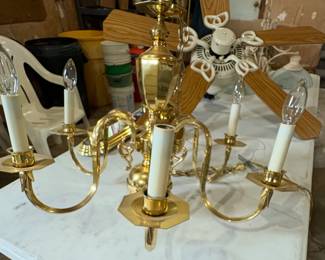 Brass Chandelier